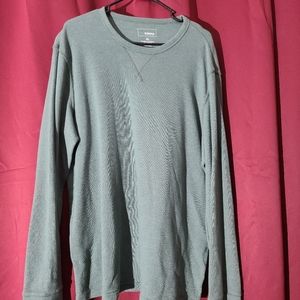 Mens Sonoma long sleeve shirt XL green